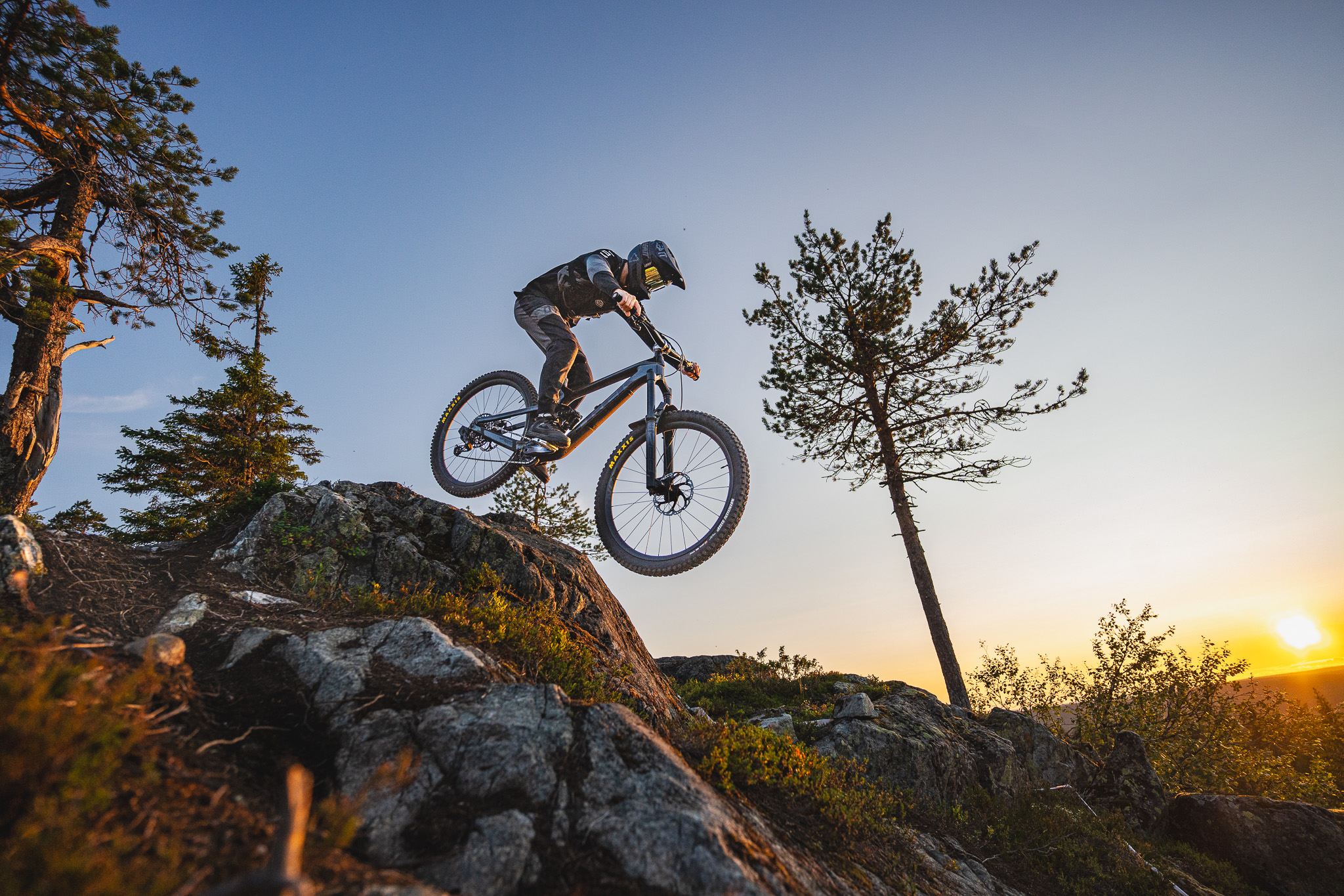 Keskiyöllä Bike Parkissa