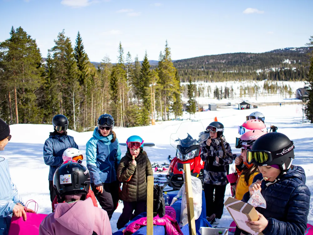Mimmejä parkkitapahtumassa