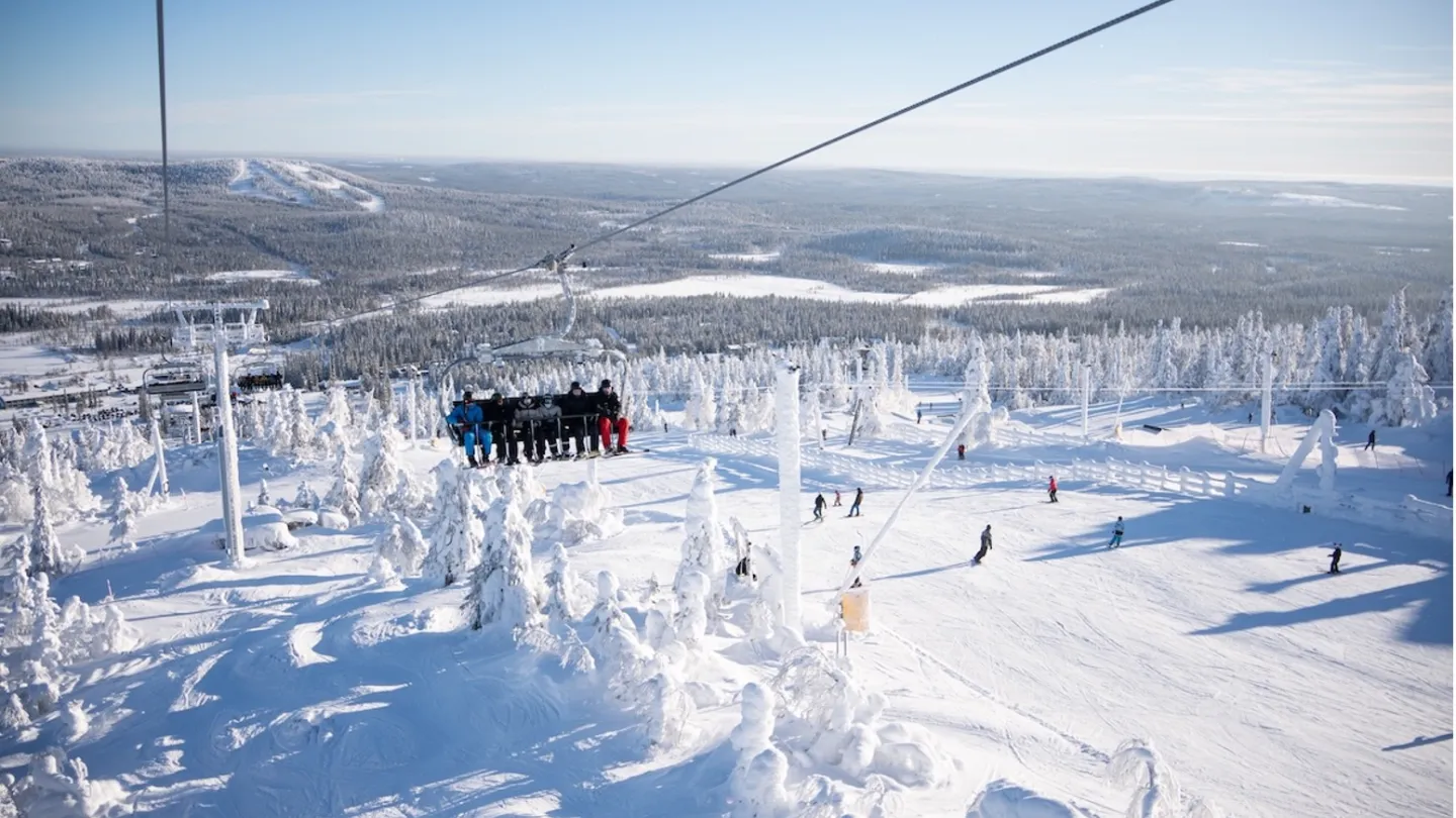 Uusi tuolihissi lisäsi laskemista merkittävästi